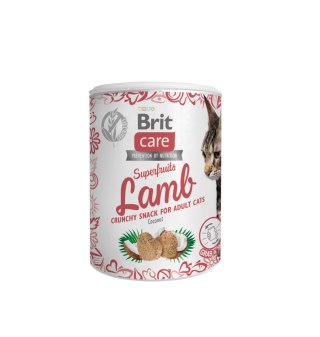 Brit Care Cat Snack Superfruits Lamb 100g