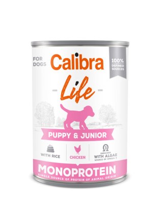 Calibra Dog Life Puppy & Junior Chicken Karma Dla Psa 400g
