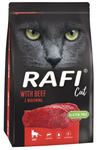 Dolina Noteci Rafi Cat Karma Sucha Dla Kota Z Wołowiną 7kg